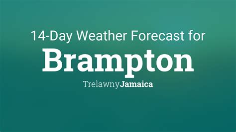 brampton 7 day weather